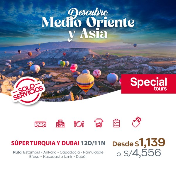 SUPER TURQUÍA Y DUBÁI
