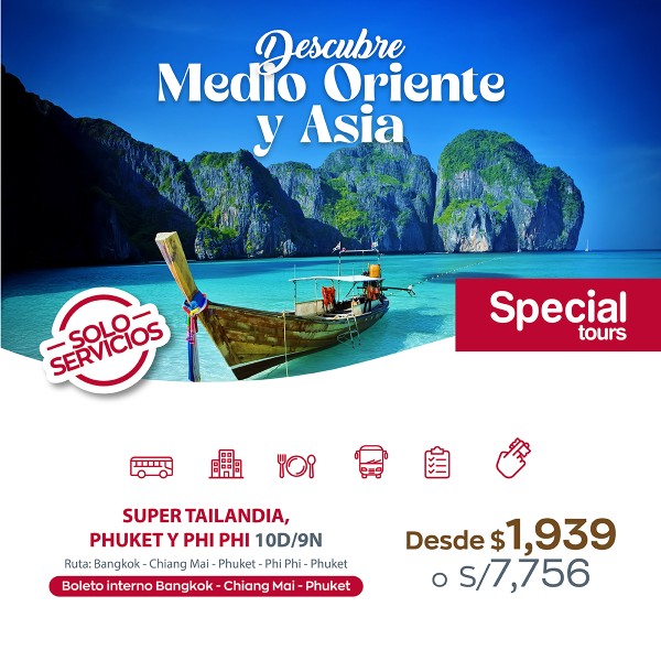 TAILANDIA, PHUKET Y PHI PHI