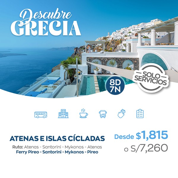 ATENAS E ISLAS CÍCLADAS
